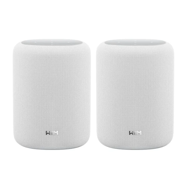 WiiM Sound LITE Twin Pack weiss Smart Speaker Hi-Res Multiroom Lautsprecher-Set