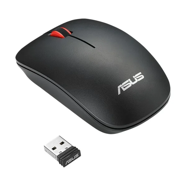 ASUS WT300 kabellose Maus schwarz/rot