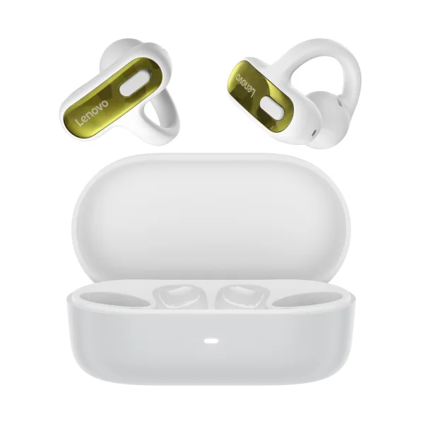 Lenovo Open-Ear Clip-on Earbuds X500 Headset kabellos (Bluetooth) Weiß