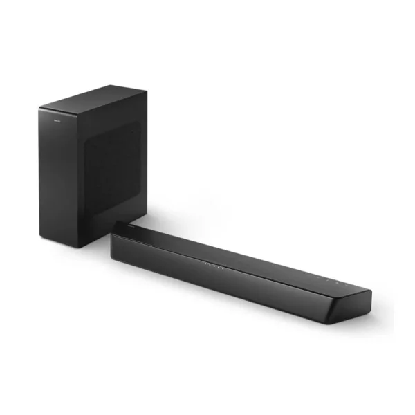Philips Soundbar 2.1 TAB7207/10 schwarz kabelloser Subwoofer