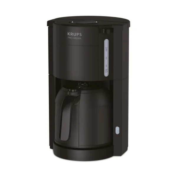 Krups KM3038 FCM PRO AROMA Kaffeemaschine Edelstahl schwarz