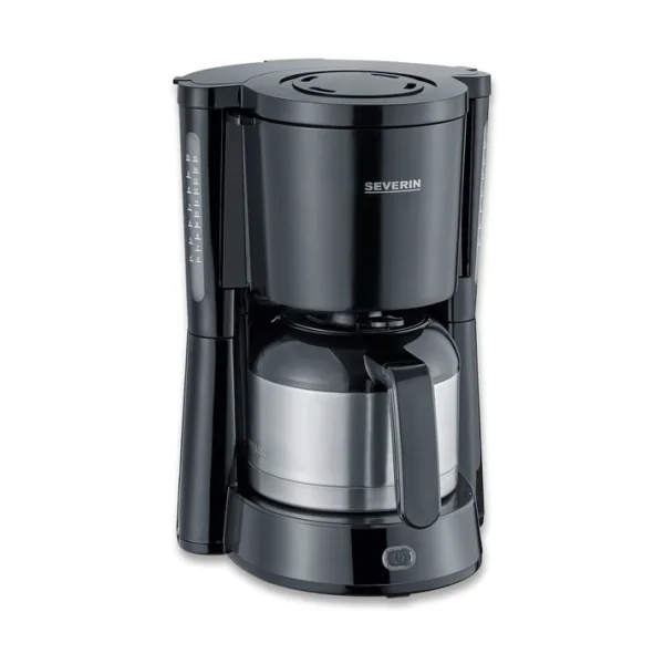 Severin KA 4835 Kaffeemaschine mit Thermokanne 1000W schwarz/silber