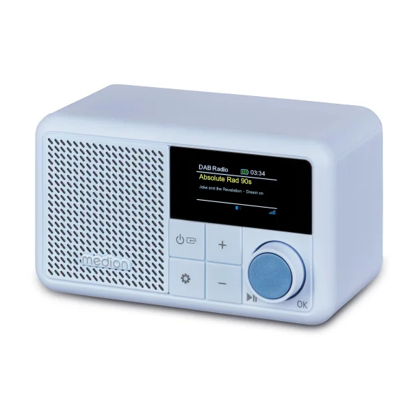 Medion LIFE® S66822 Tragbares DAB+ Radio blau