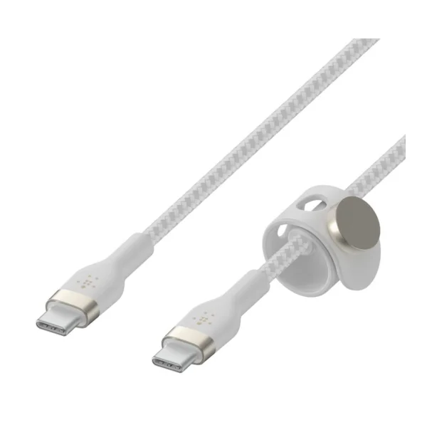 Belkin Pro Flex USB-C/ USB-C Kabel Power Delivery 60W 1m weiß