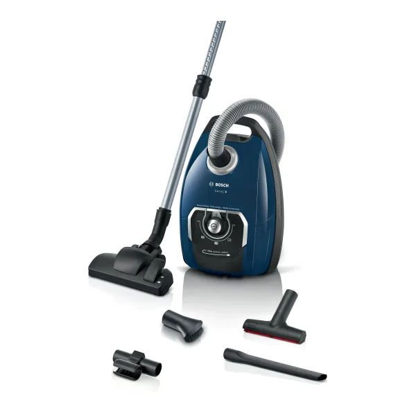 Bosch BGL8XPER Serie 8 Bodenstaubsauger mit Beutel blau