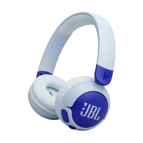 JBL Junior 320BT Kabelloser On-Ear-Kopfhörer für Kinder; blau