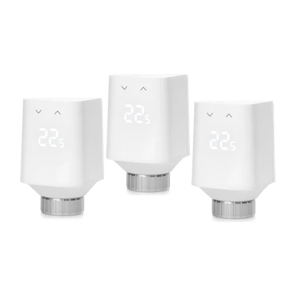 Eve Thermo (5. Gen) - Smartes Heizkörperthermostat (Matter) 3er Pack