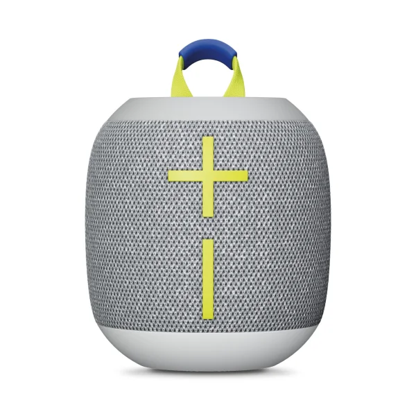 Ultimate Ears WONDERBOOM 4 Grau, Kompakter Bluetooth Lautsprecher (A2DP), 360- Grad- Klang, PartyUp Funktion, IP67- zertifizierte