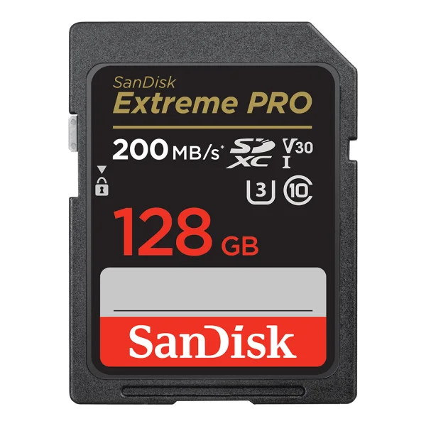 SanDisk Extreme Pro 128 GB SDXC UHS-I-Speicherkarte (2022) bis 200 MB/s