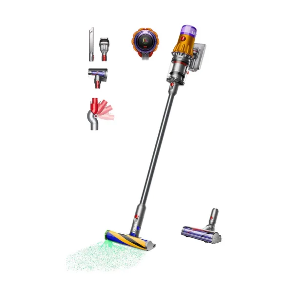 Dyson V12 Detect Slim Absolute Akkusauger gelb/nickel