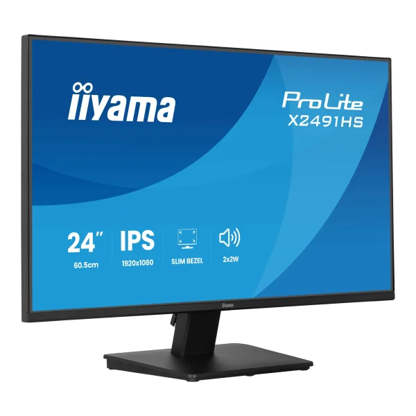 iiyama ProLite X2491HS-B1 60,5cm (24") FHD IPS 16:9 120 Hz Monitor