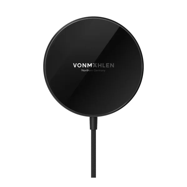 Vonmählen Wireless Charger Aura Mini magnet. Ladekabel Black