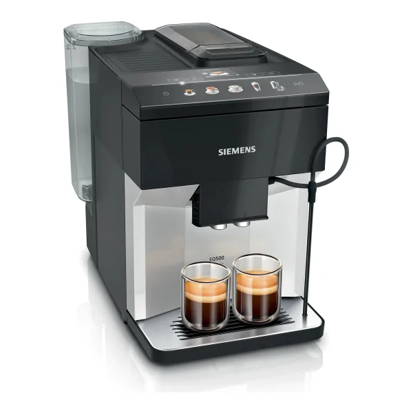 Siemens TP505D01 EQ.500 classic Kaffeevollautomat schwarz/silber