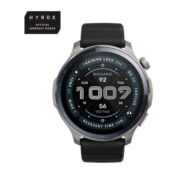 Amazfit Balance 2 47mm Smartwatch AMOLED GPS Golf HYROX Black