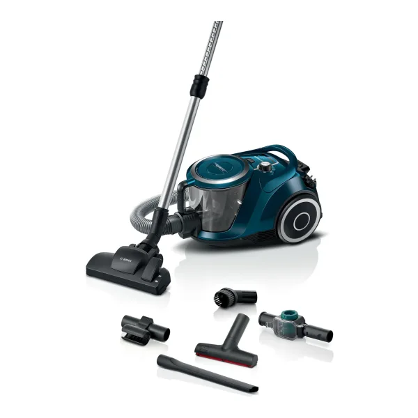 Bosch Serie 6 beutelloser Staubsauger ProFamiliy Blau