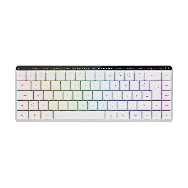 ASUS ROG Falchion RX Low Profile Kabellose Gaming Tastatur weiß