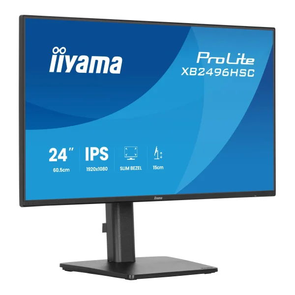 iiyama ProLite XB2496HSC-B1 24" FHD IPS 16:9 144 Hz USB-C 65WPD Monitor