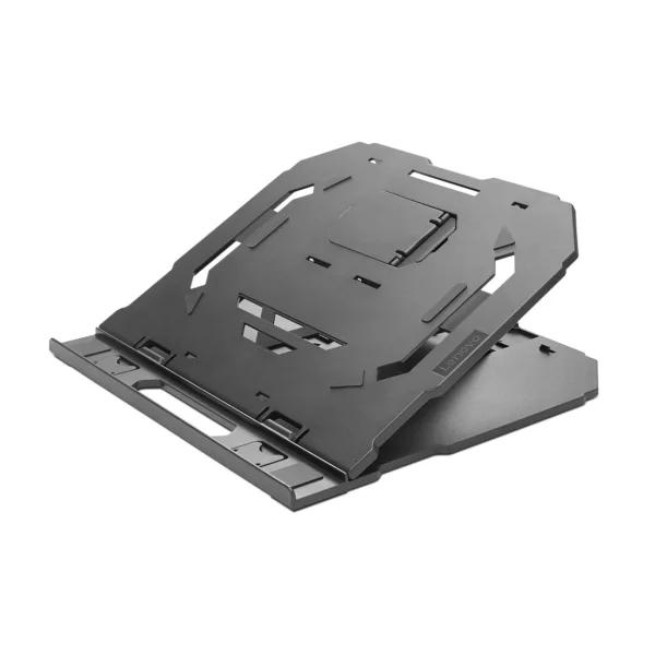 Lenovo 2-in-1 Notebookständer Schwarz für dein Notebook und Smartphone