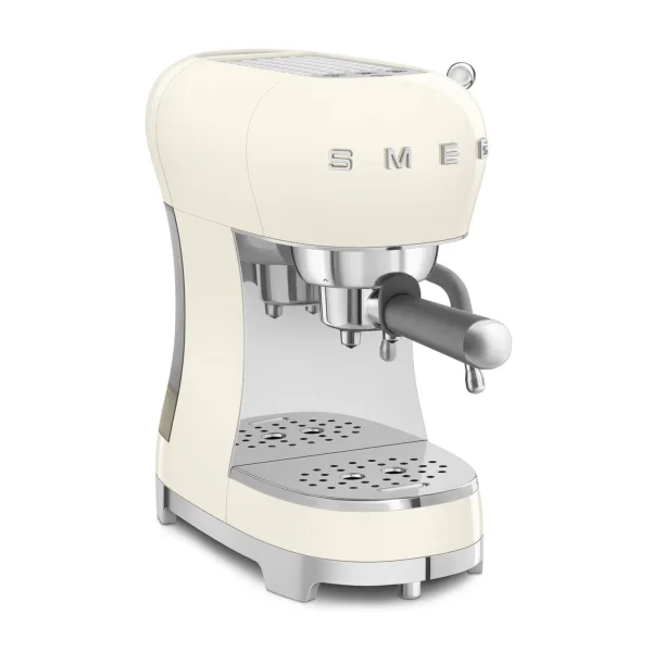 SMEG ECF02CREU 50s Style Espresso-Kaffeemaschine Creme