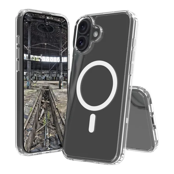 JT Berlin BackCase Pankow Clear MagSafe Apple iPhone 16 transparent