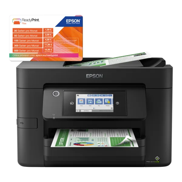 EPSON WorkForce Pro WF-4820DWF Multifunktionsdrucker Scanner Kopierer Fax WLAN