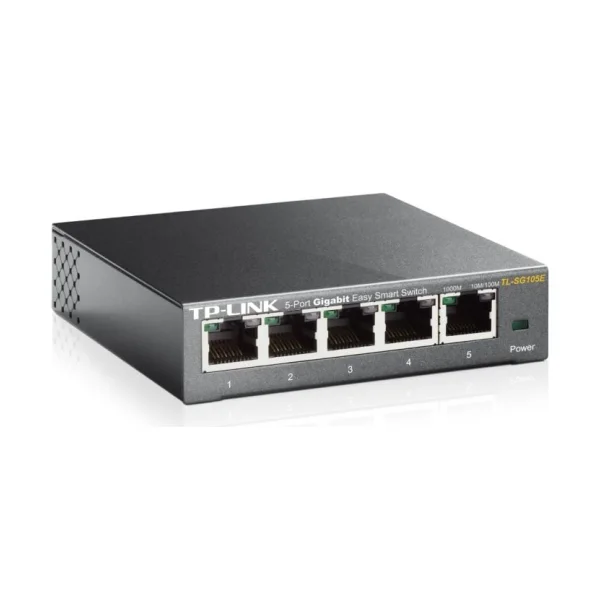 TP-LINK TL-SG105E 5-Port Gigabit-Switch Easy Smart IGMPv3