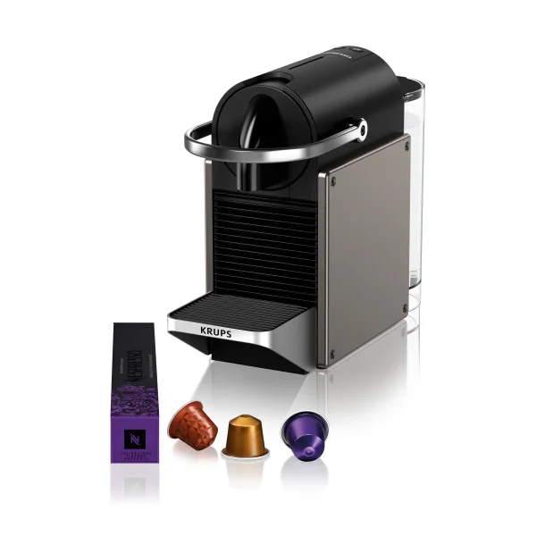 Nespresso Pixie Redesing Kaffeemaschine von Krups Titan