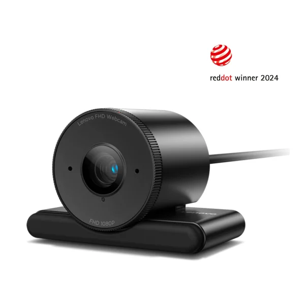 Lenovo FHD Webcam 1080p Full HD | Teams-zertifiziert | Autofokus | Dual-Mikrofone mit Noise Cancelling | Privacy Shutter | USB-A