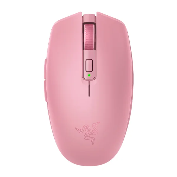 RAZER Orochi V2 HyperSpeed (2026) Gaming-Maus Quartz-/Rosa, kabellos, Bluetooth, 2.4 Ghz Empfänger, bis zu 1100 Stunden Batterielaufzeit