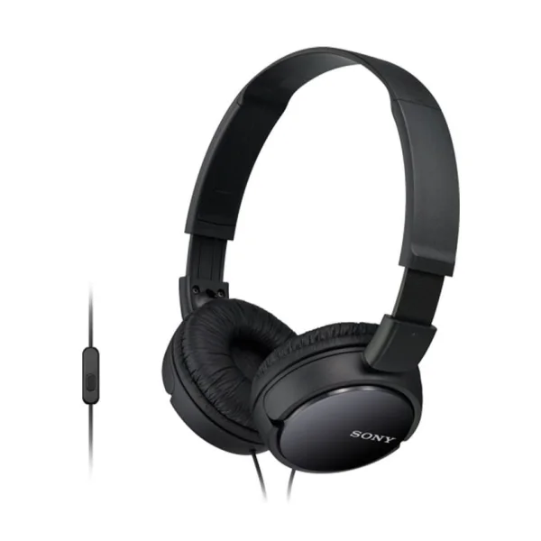 Sony MDR-ZX110AP On Ear Kopfhörer - Headsetfunktion faltbar Schwarz