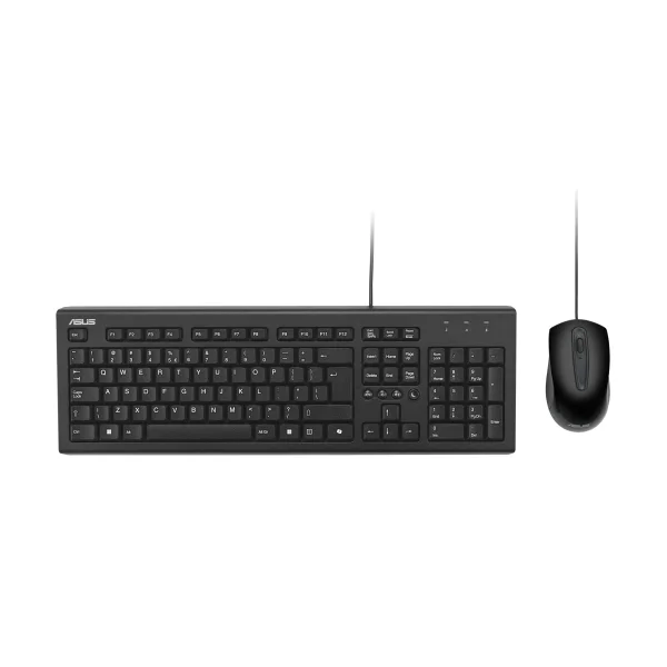 ASUS U2000 Keyboard + Maus Set kabelgebunden schwarz