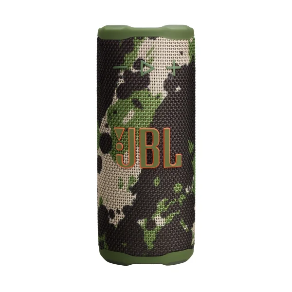 JBL Grip tragbarer Bluetooth-Lautsprecher squad IP68 Auracast Ambient Light flecktarn