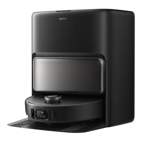 Mova V50 Ultra Complete Saugroboter mit Wischfunktion 24.000 Pa mit Vollautomatischer Basisstation Schwarz