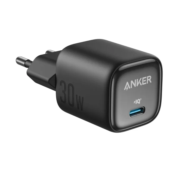 Anker Zolo Ladegerät USB-C 30W PIQ 3.0 PPS schwarz
