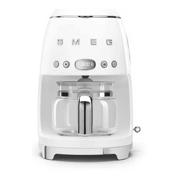SMEG DCF02WHEU 50s Style Filterkaffeemaschine Weiß