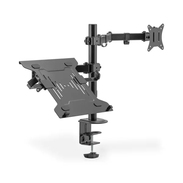 DIGITUS Universal Monitorhalter mit Notebookhalterung
