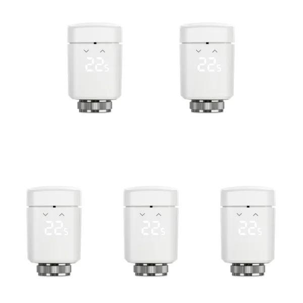 Eve Thermo - Smartes Heizkörperthermostat (Matter) 5er Pack