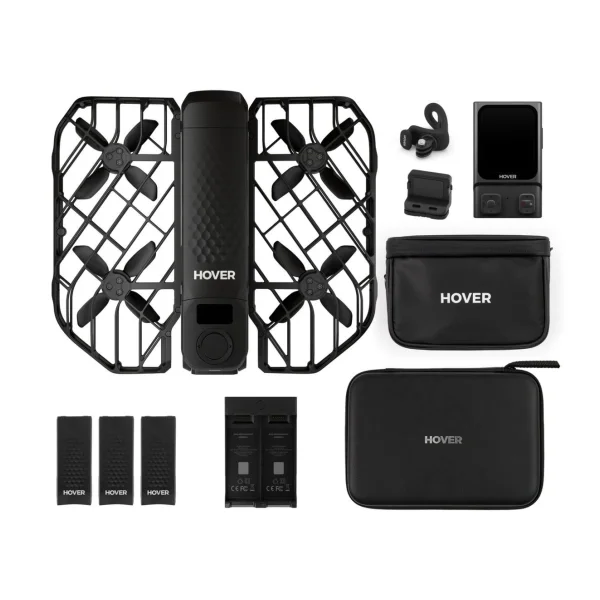 HOVERAir Kamera-Drohne X1 PRO Ultimatives Fahrrad-Set schwarz