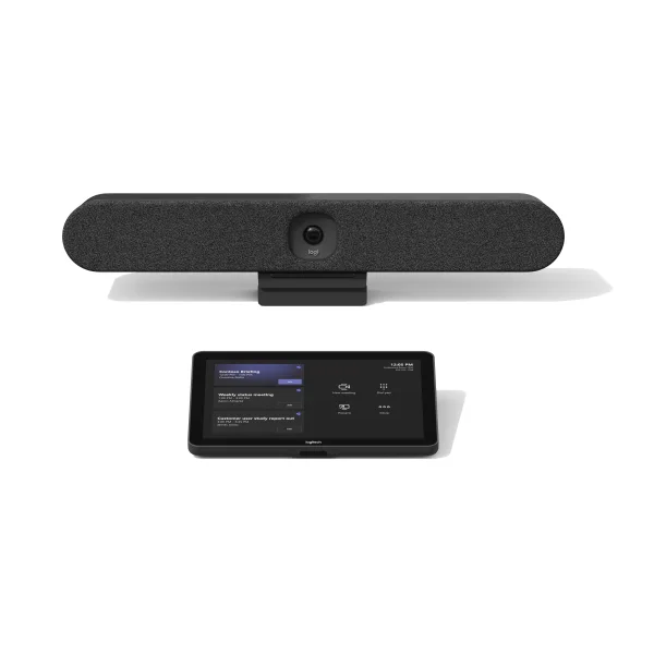 Logitech Rally Bar Huddle + Tap IP Touch-Controller Bundle