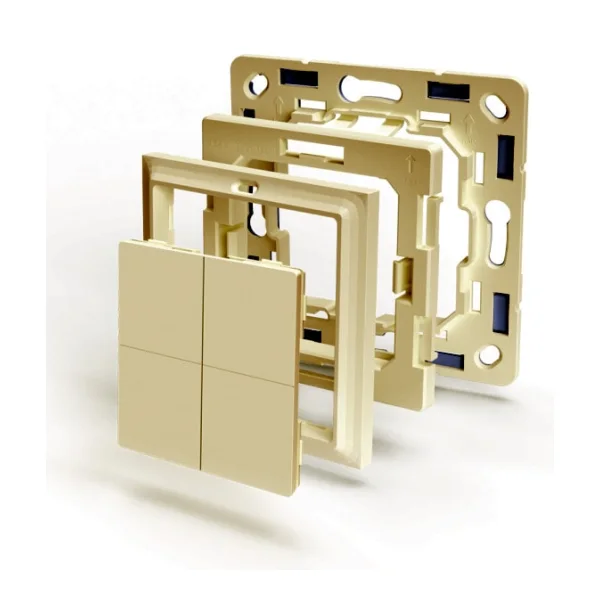 Shelly BLU Wall Switch 4 Adapter Gira & Merten
