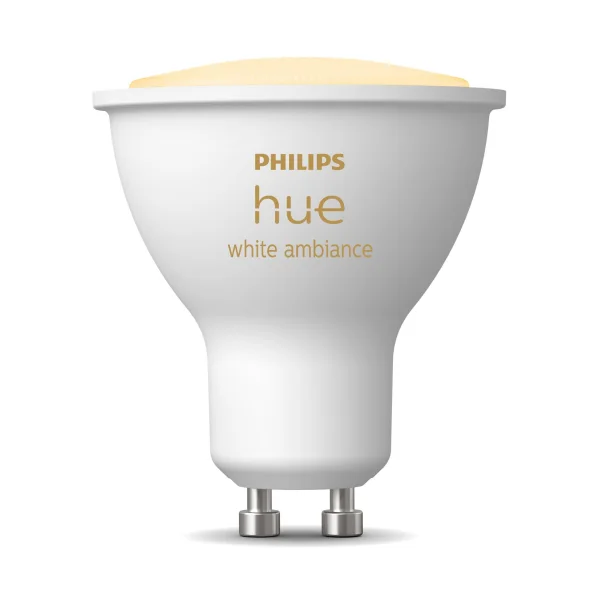 Philips Hue White Ambiance GU10 Smarter Spot Einzelpack 350lm