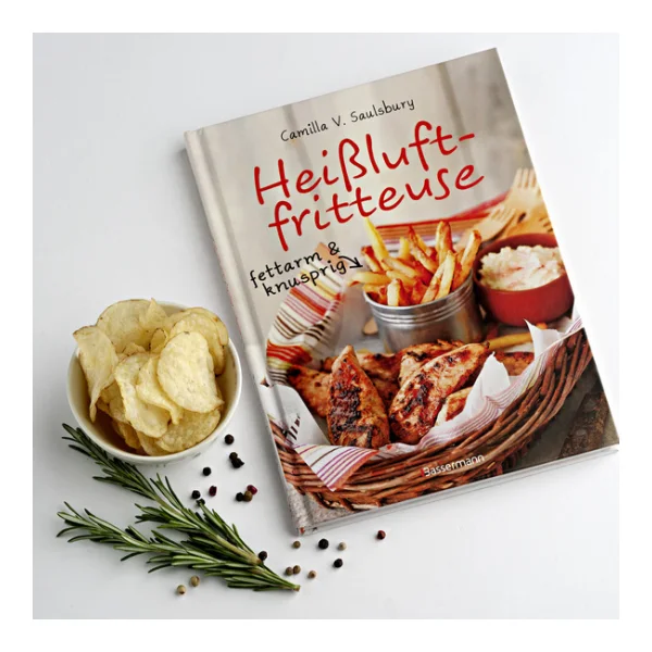 Buch "Heißluftfritteuse - fettarm & knusprig"