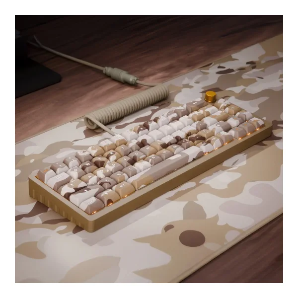 Das Keyboard DeltaForce 65 : Farbe Desert, US Layout