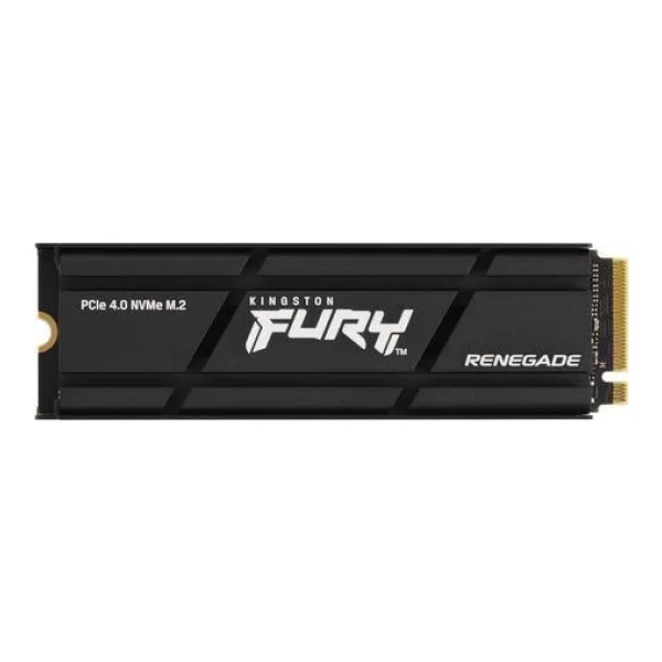 Kingston FURY Renegade - SSD - 4TB - intern - M.2 2280 - PCIe 4,0 x4 (NVMe) - integrierter Kühlkörper (SFYRDK/4000G)