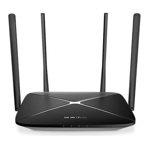 Mercusys AC12G WLAN-Router Gigabit Ethernet Dual-Band (2,4 GHz/5 GHz) 4G Schwarz (AC12G)