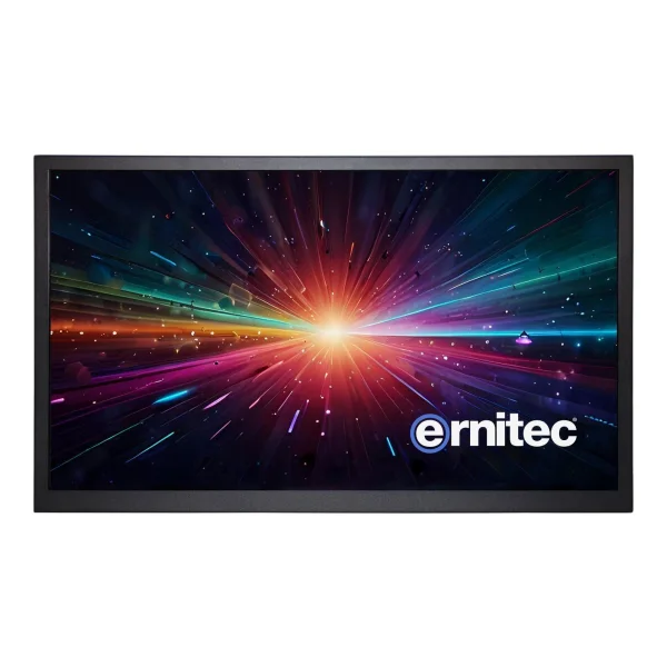 Ernitec 27 Full-HD Touch-Monitor 24/7 Vandal- & wasserdicht VGA/HDMI/USB