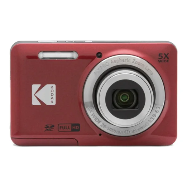 Kodak PIXPRO FZ55 1/2.3 Kompaktkamera 16 MP CMOS 4608 x 3456 Pixel Rot (FZ55RD)