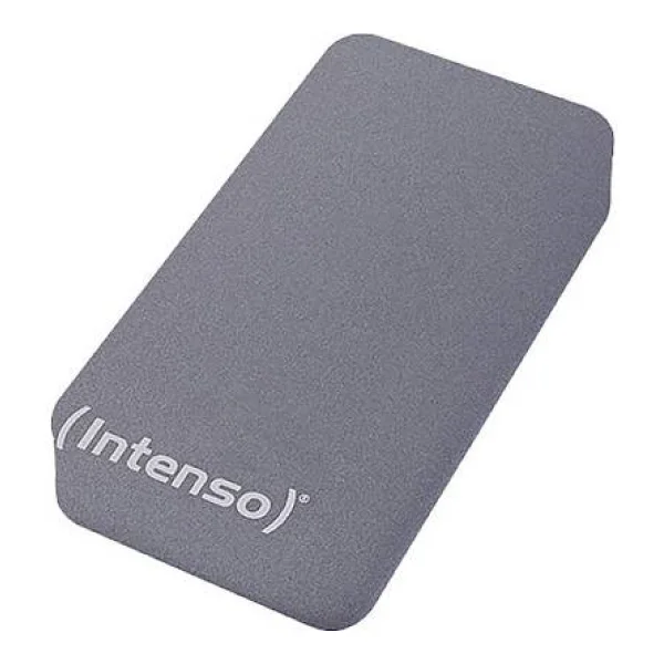 Intenso PD20000 - Powerbank - 20000 mAh - 3 A - QC 3.0 / PD - 2 Ausgabeanschlussstellen (USB-C mit Stromversorgung, USB mit QC 3.0) - auf Kabel: USB-C - Anthrazit (7332354)
