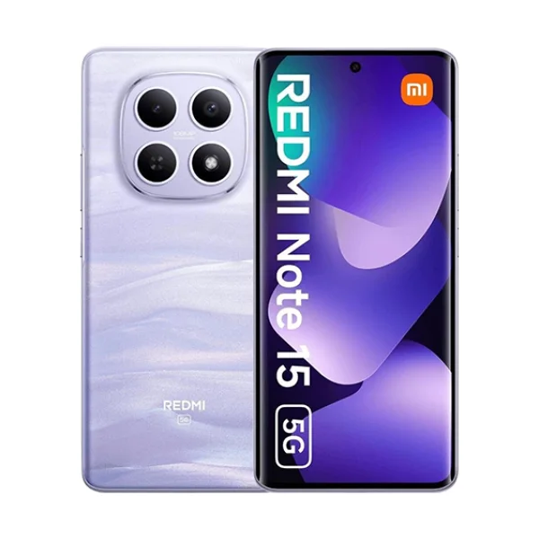 Xiaomi Redmi Note 15 5G Smartphone (17,2 cm/6,77 Zoll, 256 GB Speicher, 108 MP Kamera, EU-Version) Mist Purple