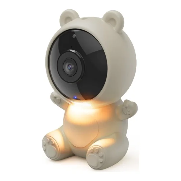Hama Smarte Überwachungskamera, für Babys, WLAN, App, Nachtlicht, Audio, 1080p (00176673)